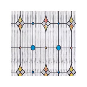 fancy fix | Vintage Artistic Privacy Window Film No Adhesive