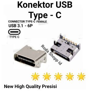 Konektor USB type C Female