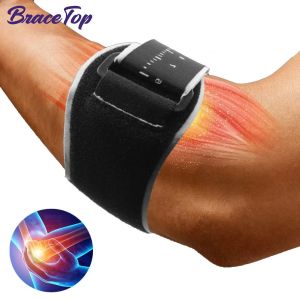 1 Pcs Elbow Brace for Tendonitis and Tennis Elbow Relief with Removebale Pad Tennis Arm Pads Comfortable Golfers Elbow Straps