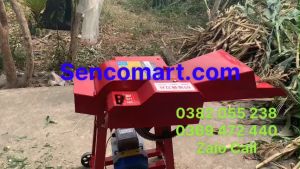 Máy băm rơm băm cỏ chuối ... động cơ 3kw(4 ngựa)