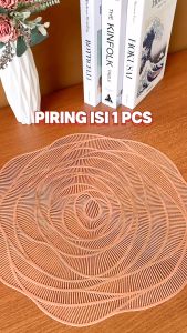 Aveline Piring Makan Keramik Vintage Jepang Modern  Gift Special Akhir Tahun / Piring Keramik Motif / Piring Saji Bulat Elegan