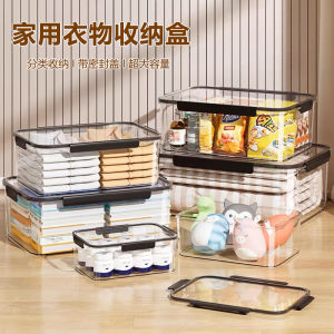 กล่องเก็บเสื้อชั้นใน ถุงเท้า ใส่ได้ 3 ชิ้น โปร่งแสง กันฝุ่น สำหรับใช้ในบ้าน ช่วยในการจัดระเบียบ อุปกรณ์ตกแต่งบ้านสไตล์ยุโรป สไตล์สุภาพ