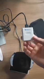 💖READY STOCK💖Long distance wireless charger hidden desktop invisible charger for Marble Wooden Table Furniture