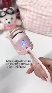 Máy Uốn Mi Nhiệt - Kẹp Bấm Mi Điện Cổng Sạc USB Làm Cong Lông Mi Tự Nhiên Trong 10 Giây Giữ Nếp Lâu - Kẹp Bấm Mi Nhiệt Làm Cong Mi Nhanh Đẹp