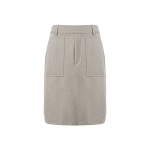 Retro Versatile Workwear Skirt
