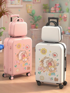 Multi-Functional Graffiti Luggage Large Capacity Travel Suitcase for Men And Women Student Pull Box Boarding Password Box