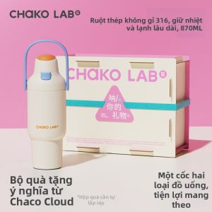 CHAKOLAB | Bình Nước Dây Hút Cách Nhiệt Dung Lượng Lớn