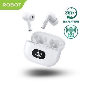 TWS Earphone Wireless Bluetooth Robot Airbuds T70 Original Bergaransi