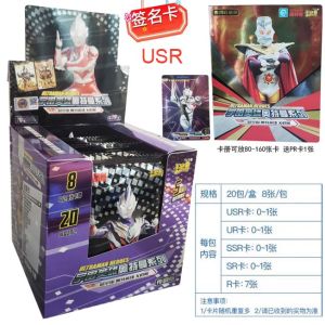 Authentic Ultraman Card Legend Bag 100000 Battle Hero Selo USR Signature Card Toy Full 10 Star Card