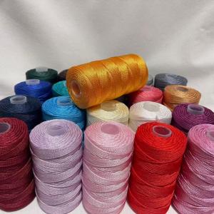 1Pcs 125g Summer Crochet Yarn 2.5mm Thin Ice Cotton Thread for Hand Knitting Bag Hat Shoes 100g Hollow Line Colorful Nylon Cord