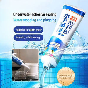 60/120ml Underwater Adhesive Sealant Harmless To Fish Aquarium Repair Strong Bonding Waterproof Leakproof for Underwater Bonding