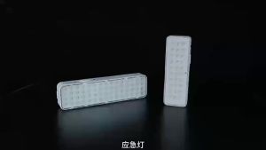 Đèn Chữa Cháy Khẩn Cấp Di Động 30/60LED Bóng Đèn LED Gắn Tường Có Thể Điều Chỉnh Độ Sáng Để Sơ Tán Khi Cắm Trại Kèm Pin Sạc