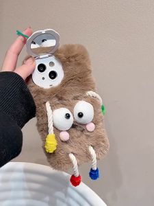 🖤 ส่งจากไทยใน24ชม - เคสไอโฟน 15 14 13 12 11 Pro Max เคส iPhone 11 แฟชั่น การ์ตูน เคสซิลิโคนนิ่ม เคสโทรศัพท์ขนฟู ตลก Case