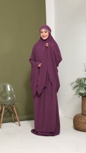 Mukena Dewasa 3in1 Cringkle Premium Lesty