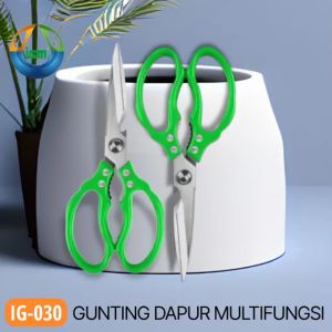 SUPER DISKON!!! GUNTING DAPUR MULTIFUNGSI SERBAGUNA IGM IG-030