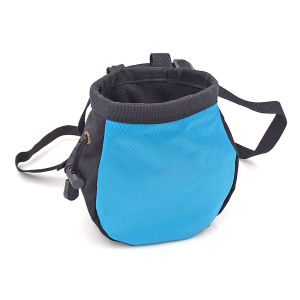 Rock Climbing Chalk Bag with Belt and Zipper Pocket for Fitness GYM Weight Lifting Hunting Bouldering Magnesia Sack Multi-Color