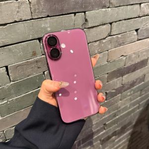 Ultra-Thin Magnetic Absorption Phone Case for  17Promax Full Lens Coverage Shock-Resistant Yellowing-Resistant Clear Hard Shell