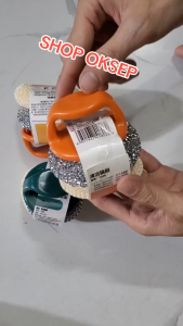 [Video Tự Quay Hàng Bên Shop] Combo 2 Cọ Rửa Chén Bát Cọ Rửa Xoong Nồi 2 Tầng Có Tay Cầm Loại Bỏ Vết Bẩn Cứng Đầu OKSEP