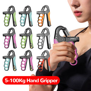 5-100Kg Hand Gripper Gym Wrist Expander Hand Grip Strengthener Adjustable Dynamometer Finger Forearm Trainer Muscle Recover