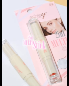 ASHLEY A-457 2in1 multi stick บลัชออนและคอนทัวแท่ง เนื้อแมทท์ก็ติดทนเนื้อชิมเมอร์ก็ฉ่ำวาว
