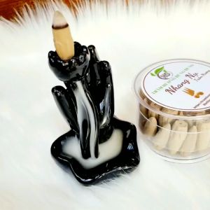 [MUA THÁC TẶNG KÈM NỤ TRẦM] Thác Khói Trầm Hương Khách chọn mẫu tặng kèm nụ trầm khói toả ngược cao cấp - TRẦM HƯƠNG HÙNG DUNG