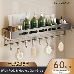 ERMO | Wall Mounted Bathroom Storage Rack