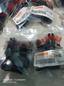 DUDUKAN SPION KANAN KIRI MIO J SOUL GT WARNA HITAM HITAM DUDUKAN SPION HITAM MIO J