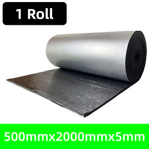 PINMOAP Automotive Soundproofing Cotton Aluminum Foil Material Thickened Foam Pad Strong Self-Adhesive Sound Insulation Pad
