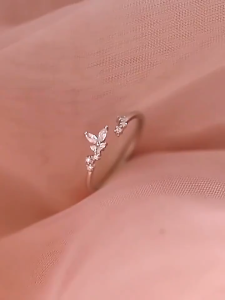 Nhẫn Bạc Nữ LAMY Whispering Wings Silver Ring 8386 - Nhẫn bạc ta cao cấp