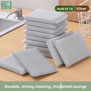 DINGQING | Dish And Pan Cleaning Cloth Emery Sponge
