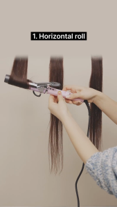 VODANA Glamwave Curling Iron Strawberry Cream 36mm/40mm