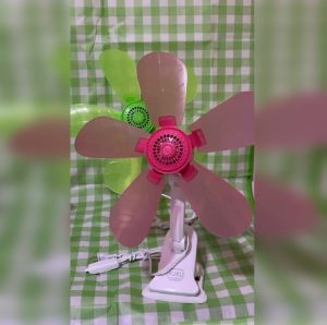 Sofia 5-Blade Clip Fan Electric Fan Super Matipid sa Kuryente Portable Desktop Fan High Quality & Energy Saving