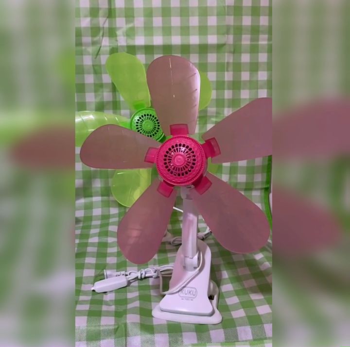 Sofia 5 Leaves Portable Clip Electric Fan