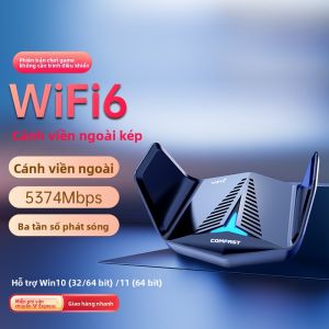 Comfast | Bộ Điều Hành Mạng Không Dây Gigabit Tri-Band AX5400 Cho Game