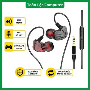 [FREESHIP MAX] Tai Nghe Nhét Tai HiFi S2000 Pro Super Bass 3.5 Chống Ồn Cực Tốt Âm Thanh Khủng Chơi Game Ngon-Toàn Lộc Computer