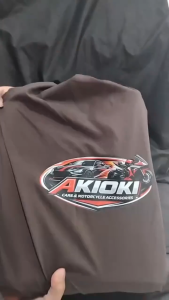 RJ Waterproof AKIOKI Nylon Car Cover Lightweight for BYD L3 with Random Color Storage Bag Sticker & Chamois