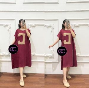 CICI Daster dress wanita kekinian korean style terbaru 2024 terlaris baju santai nyaman cantik