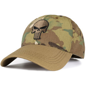 Outdoor Camouflage Adjustable Caps Sunscreen Tactical Trucker Hat Camo Snapback Hunting Camping Fishing Sport Cycling Hiking Cap