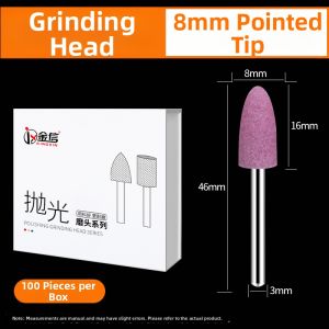 KINGXINJX | Polishing Abrasive Tungsten Carbide Tip 3mm