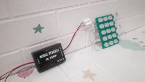 Modul Lampu Pesawat 2 Kali Kedip 12/24 Volt JOSS