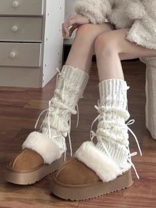 Tất Ống Thắt Nút Bướm NXXP Cá Tính Đường Phố Cho Bé Gái Phụ Kiện Thời Trang Mùa Hè Bằng Cotton 100%