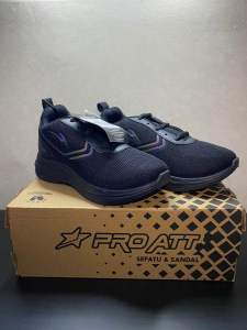 Sepatu Pro Att TEC 752 Hitam/Hitam size 35-38