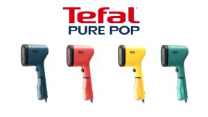 Tefal Pure Pop Handheld Garment Steamer DT2024 (Teal Green)/DT2026 (Sunshine Yellow)/ DT2022 (Coral Red)