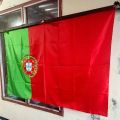 BENDERA PORTUGAL JUMBO 1,8 METER X 1,1 METER. 