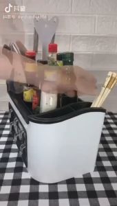 Rak Peralatan Dapur Multifungsi: Rak Pisau & Bumbu Praktis