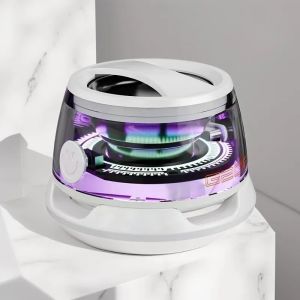 ลำโพงบลูทูธพกพา G200 ไฟ RGB ลำโพงแม่เหล็ก BT5.3 กล่องเสียงขนาดเล็ก เล่นได้นาน 7 ชั่วโมง พร้อมที่วางโทรศัพท์