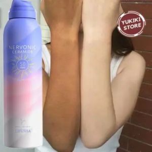 LIFUSHA Sunscreen Whitening Spray UV SPF50 Pemutih Kulit Seluruh Tubuh 150ML ORIGINAL Moisturizing Protection Body Cream Sunscreen / Whitening Cream Whitening Body Lotion / Pemutih Badan Pemutih Ketiak dan Selangkangan Pria Wanita