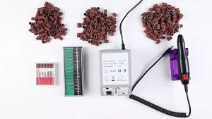 Professional Electric Nail Drill Milling Machine For Manicure Pedicure Files Tools Kit Nail Polisher