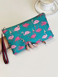 New Arrival Mobile Coin Purse Female Clutch Bag Fashion Fabric Mori Style Artistic Wallet Oxford Cloth Long Small Card Holder