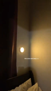 【Tricolor】Push Mini Night LED Stick Tap Push Lamp Night Light USB Rechargeable Stick-on Push Light